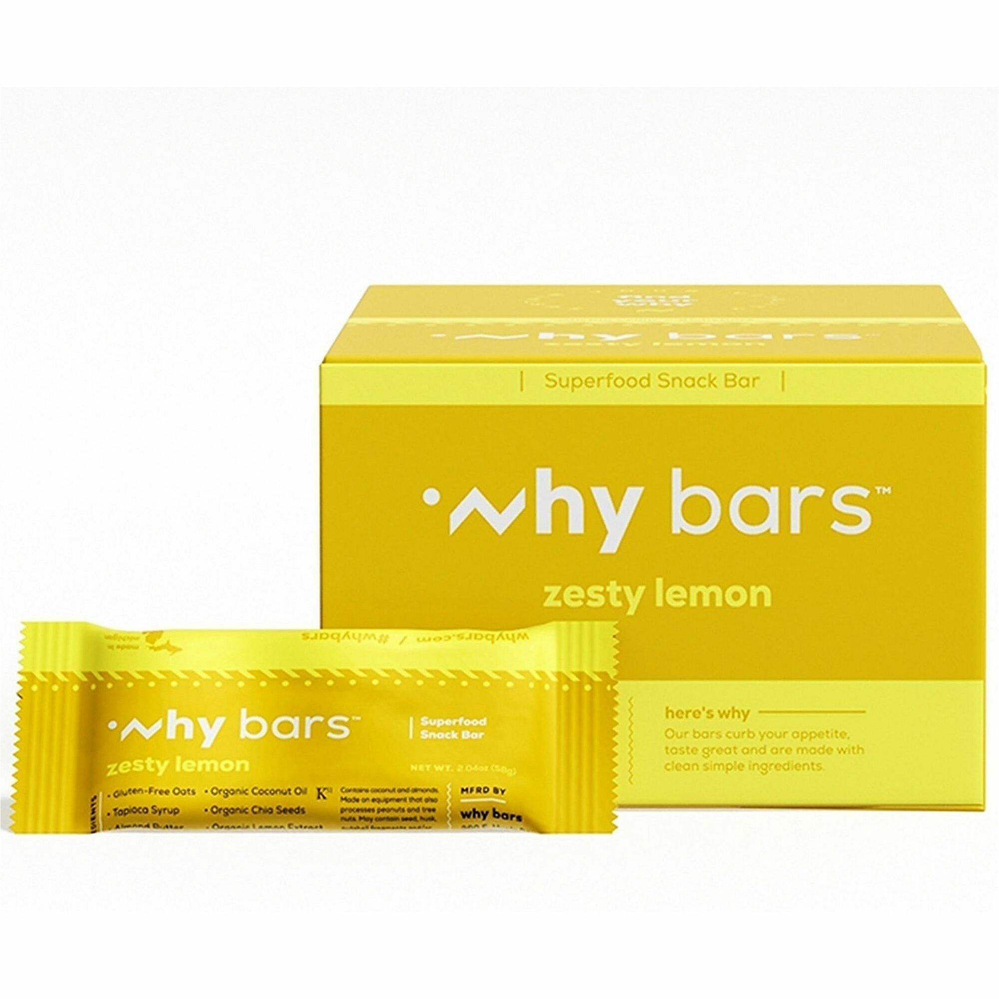 Why Bars Superfood Protein Snack Bars