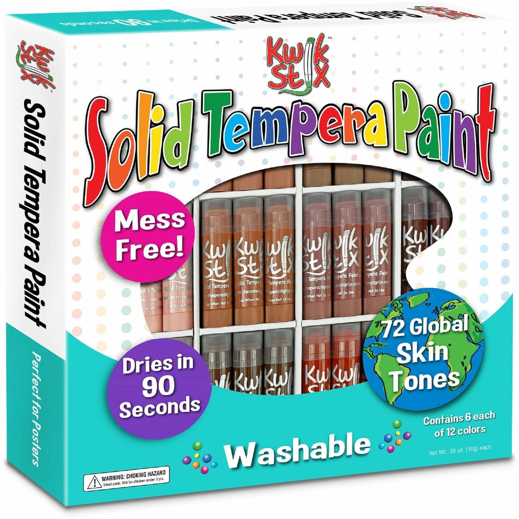 Kwik Stix Kwik Stix Tempera Paint/Paper Set