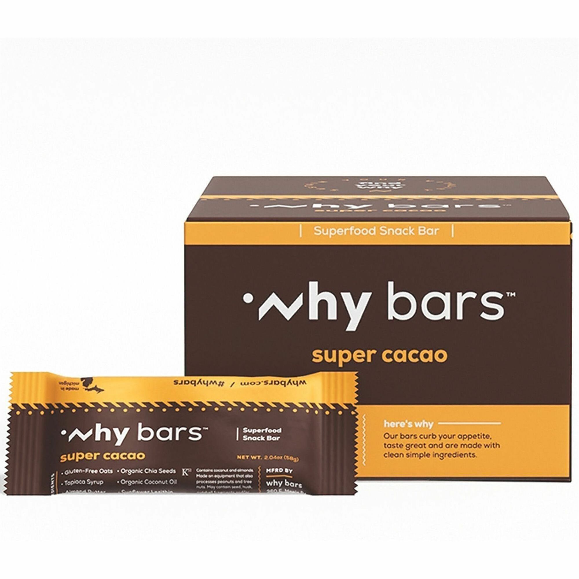 Why Bars Superfood Protein Snack Bars