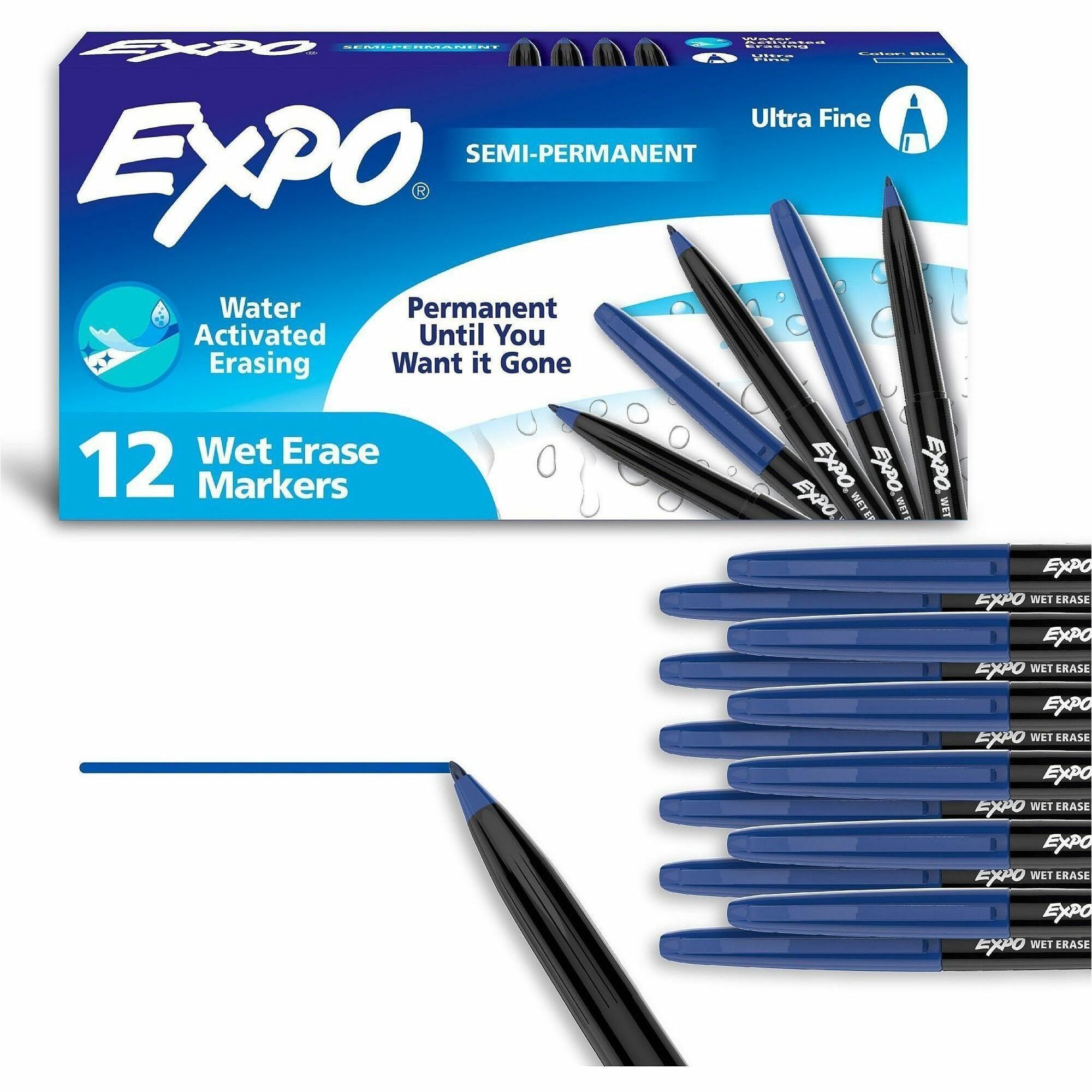 Expo Vis-A-Vis Wet-Erase Markers