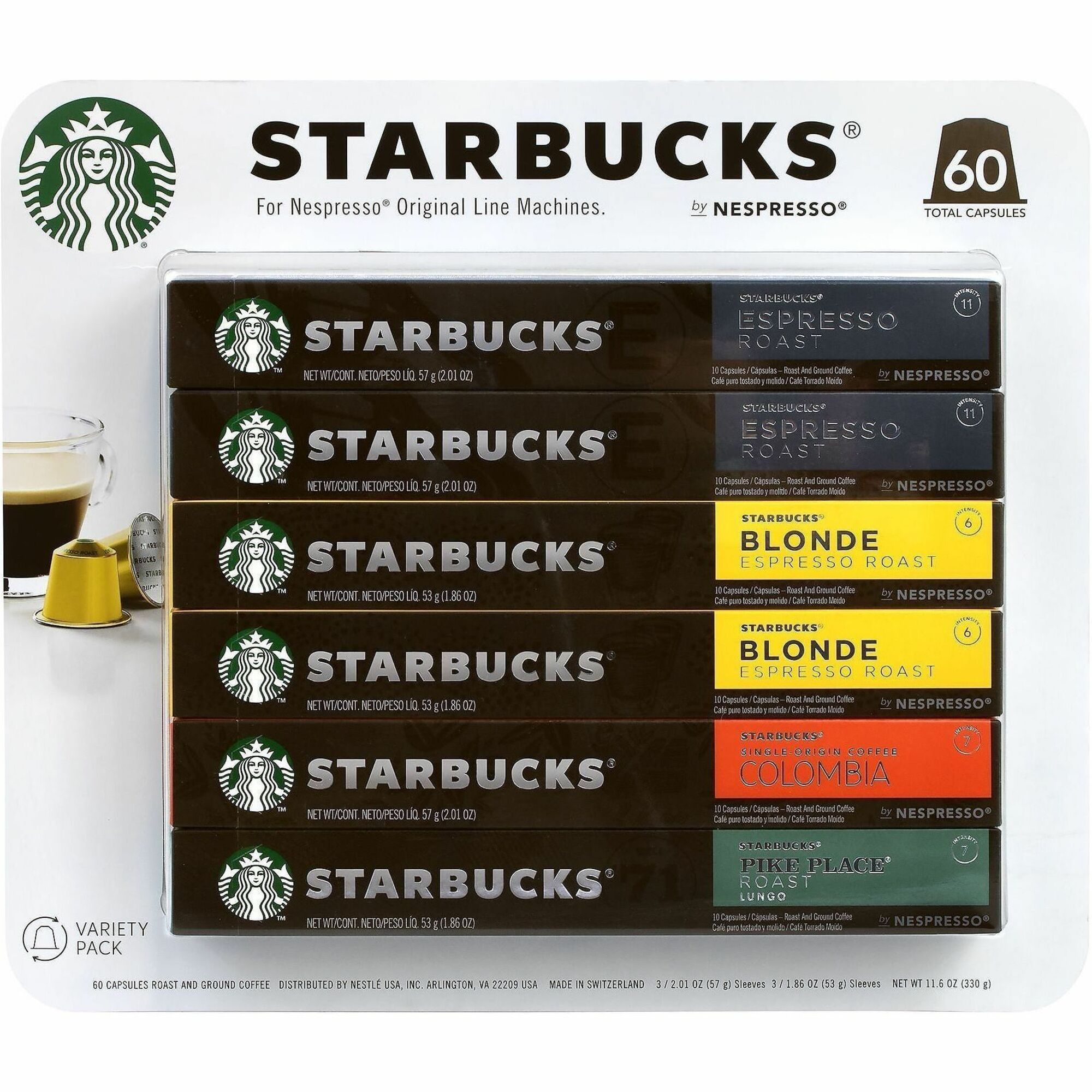 Green Rabbit Pod Starbucks Nespresso Pods Variety Pack