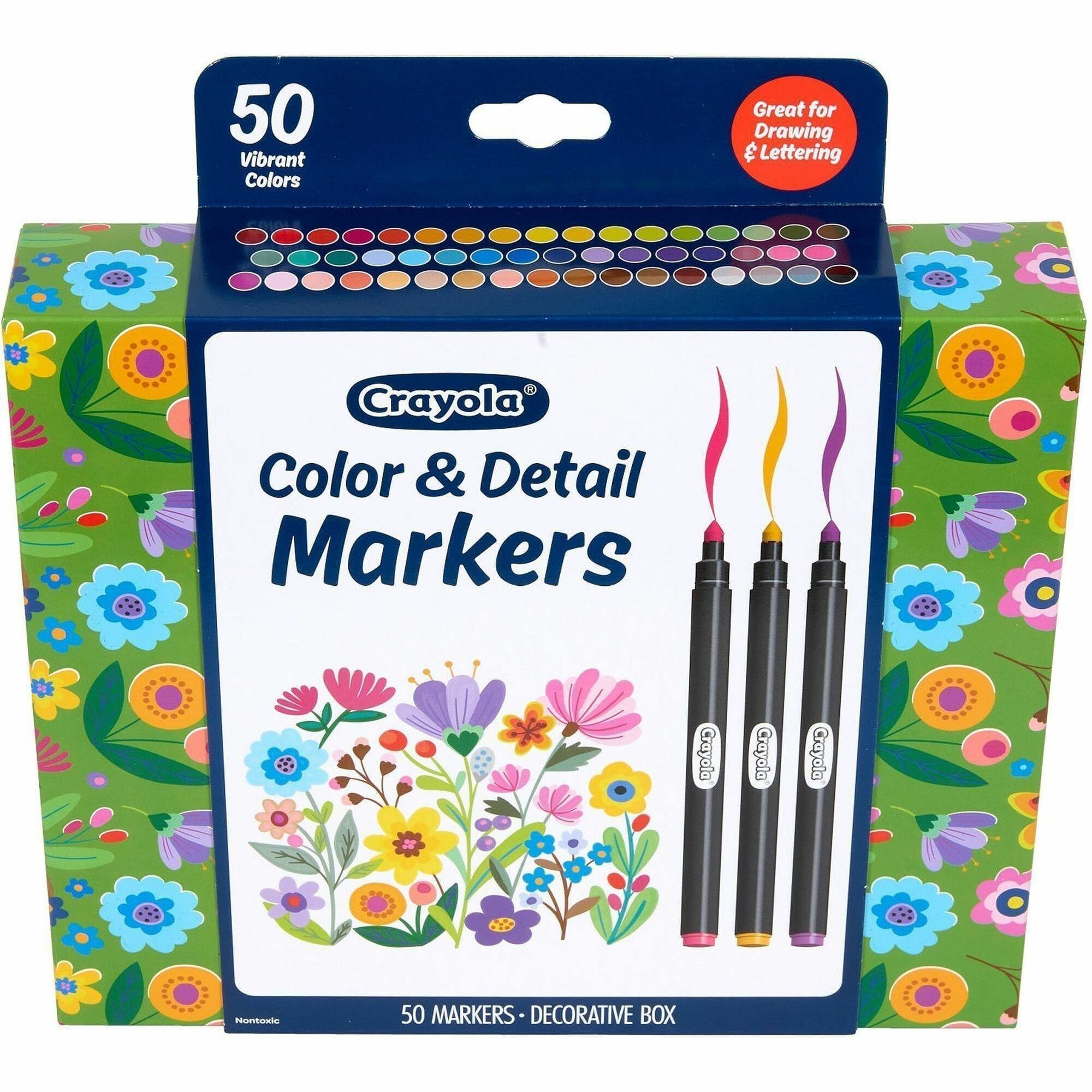 Crayola Color & Detail Marker Set
