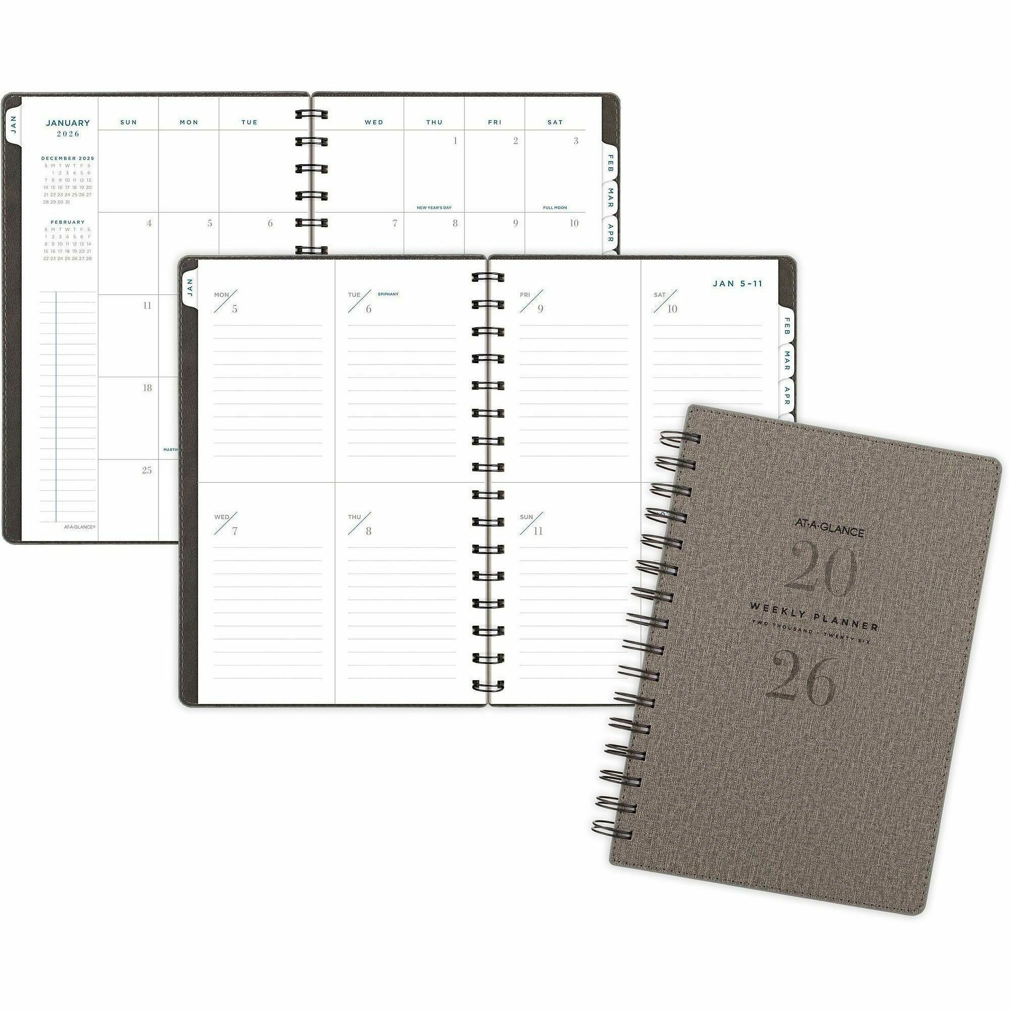 At-A-Glance Signature Large Wkly/Mthly Planner