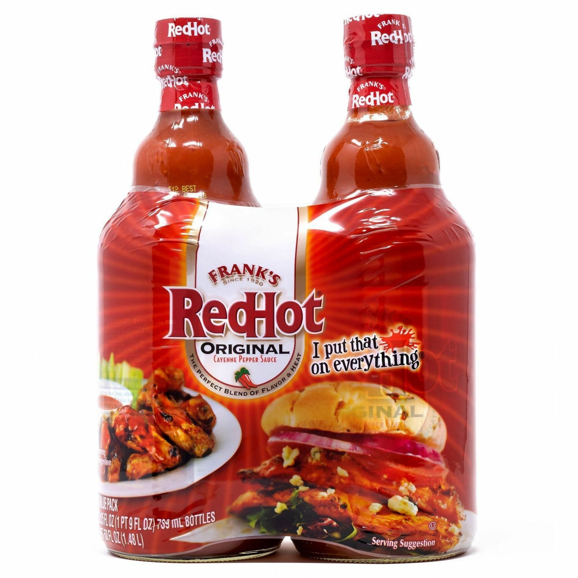 Green Rabbit Frank's Red Hot Original Hot Sauce