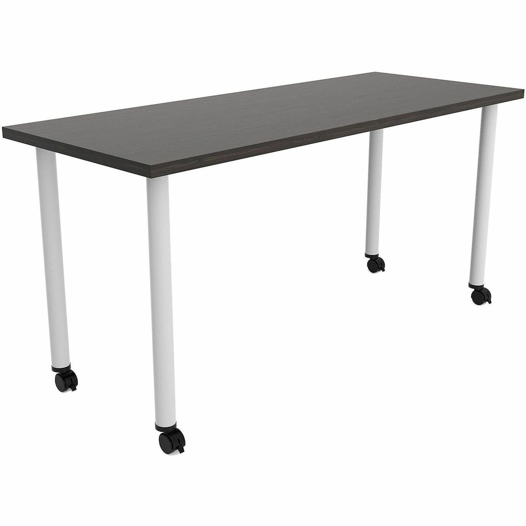 Safco Jurni Multi-Purp. Table w/Post Leg & Casters