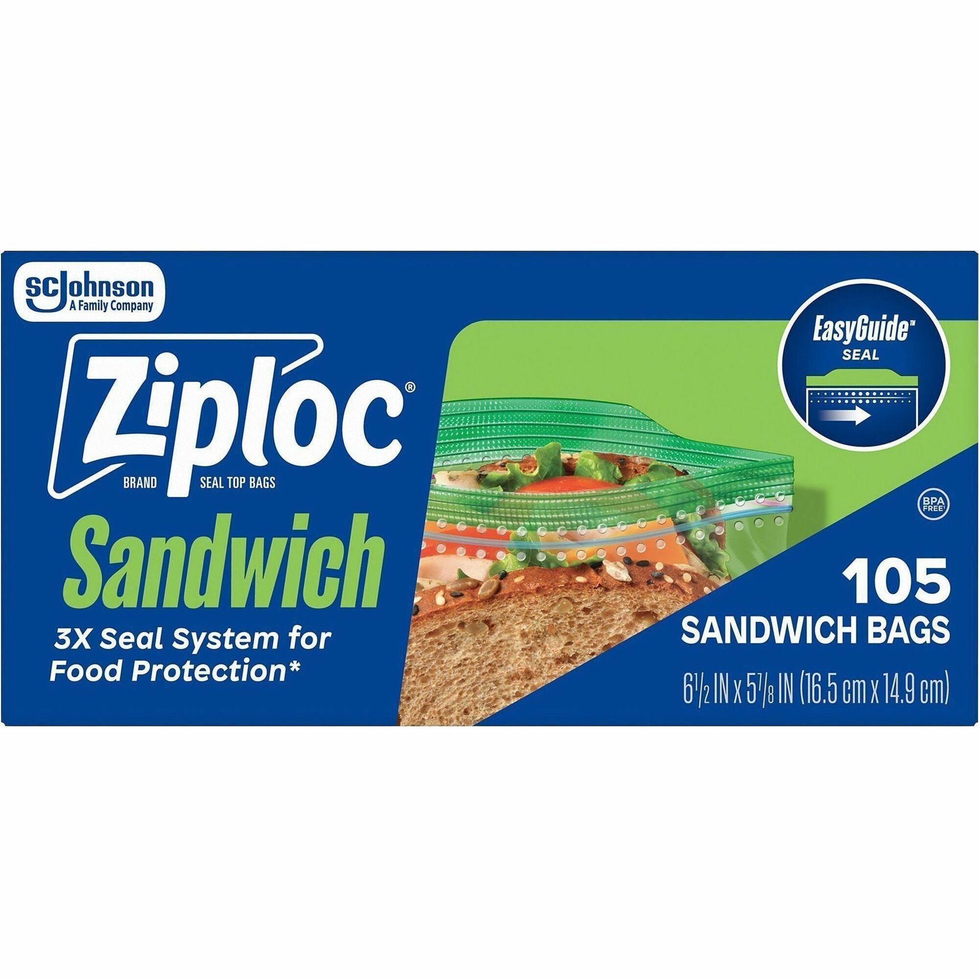SC Johnson Ziploc Sandwich Bags