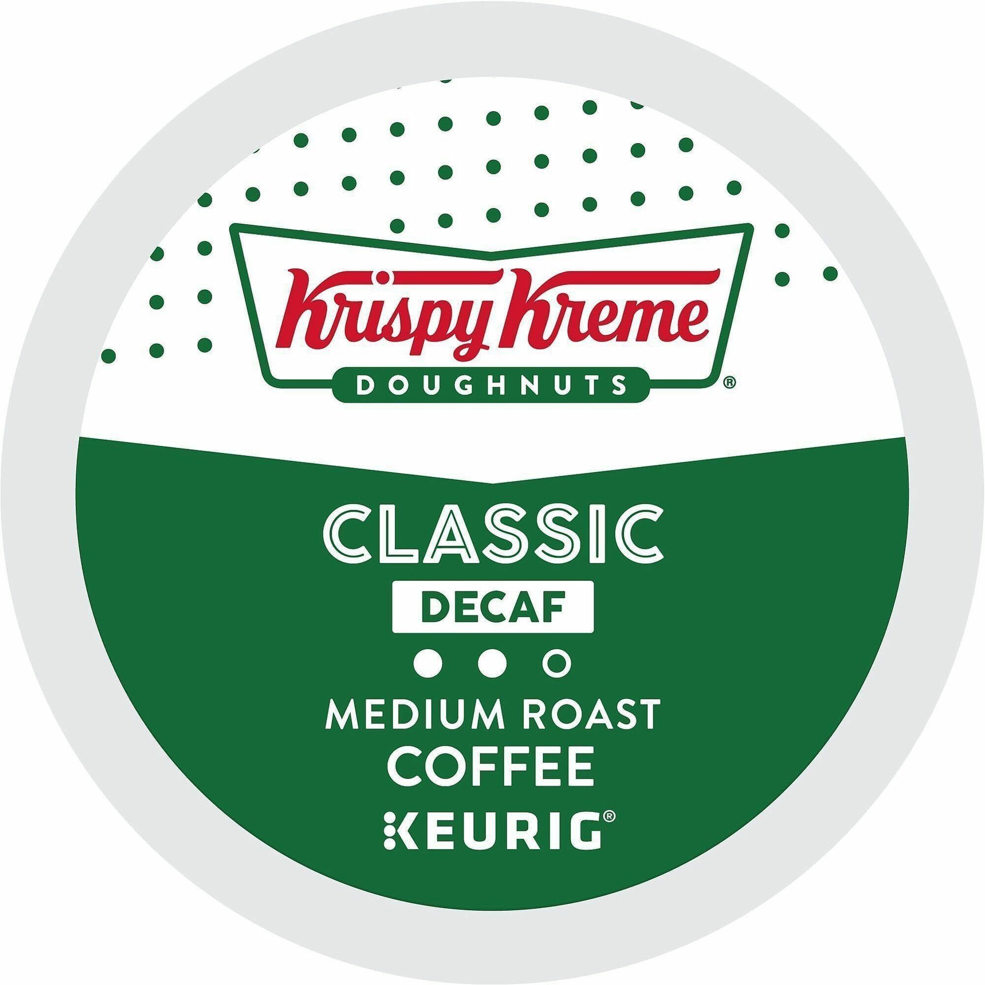 Krispy Kreme Doughnuts&reg; K-Cup, Pod Classic Decaf Coffee