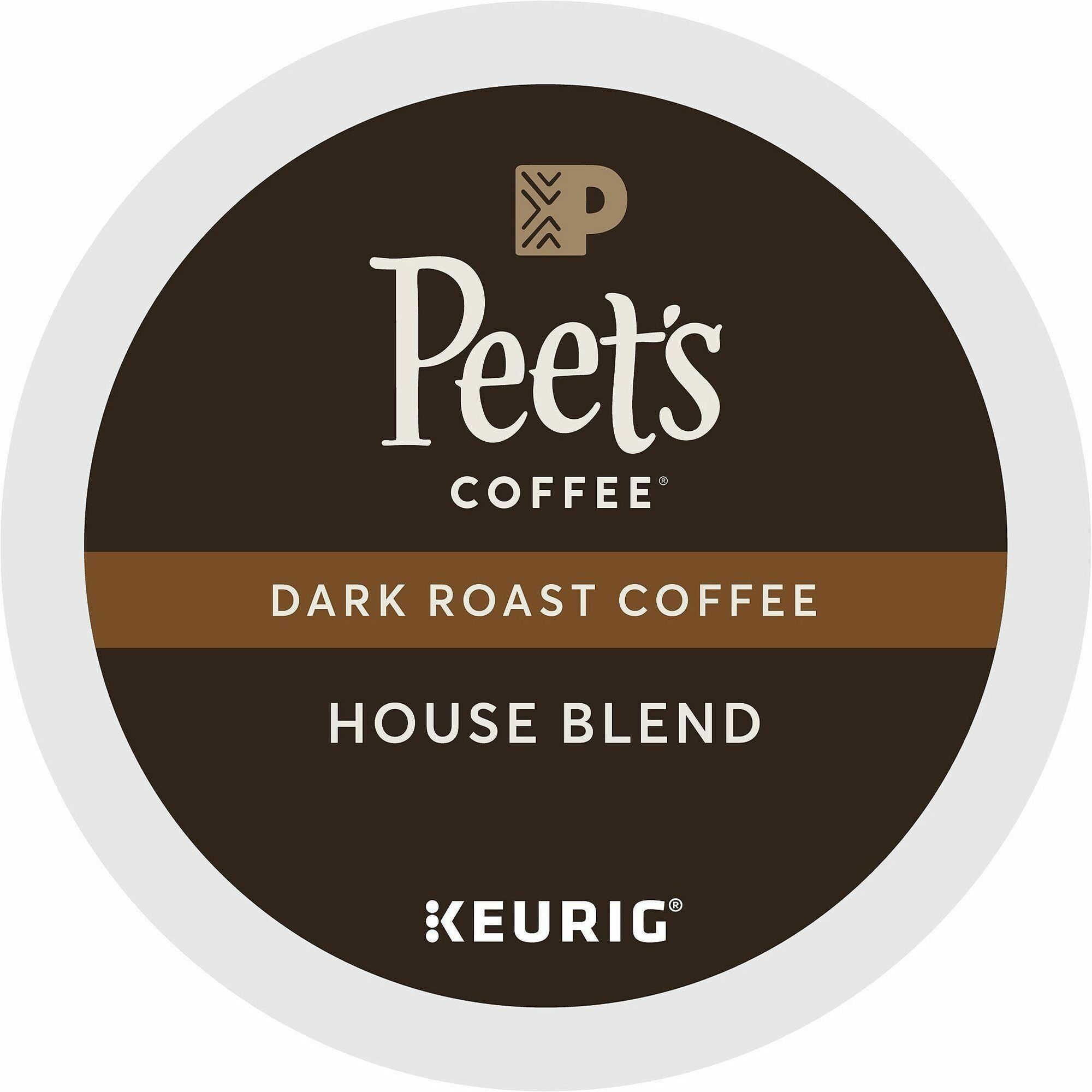 Peet's Coffee&reg; K-Cup House Blend Coffee