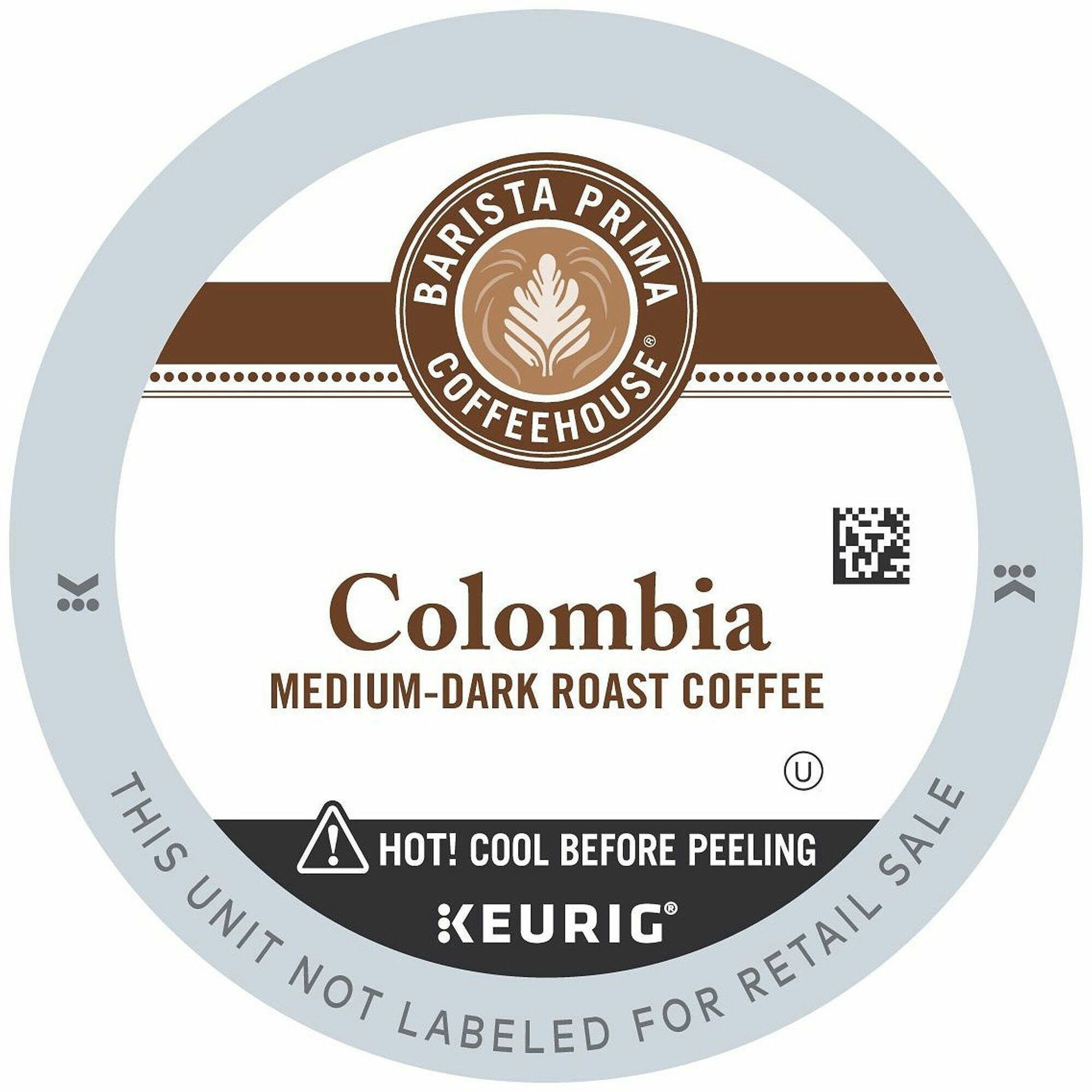 Barista Prima K-Cup, Pod Colombia Coffee