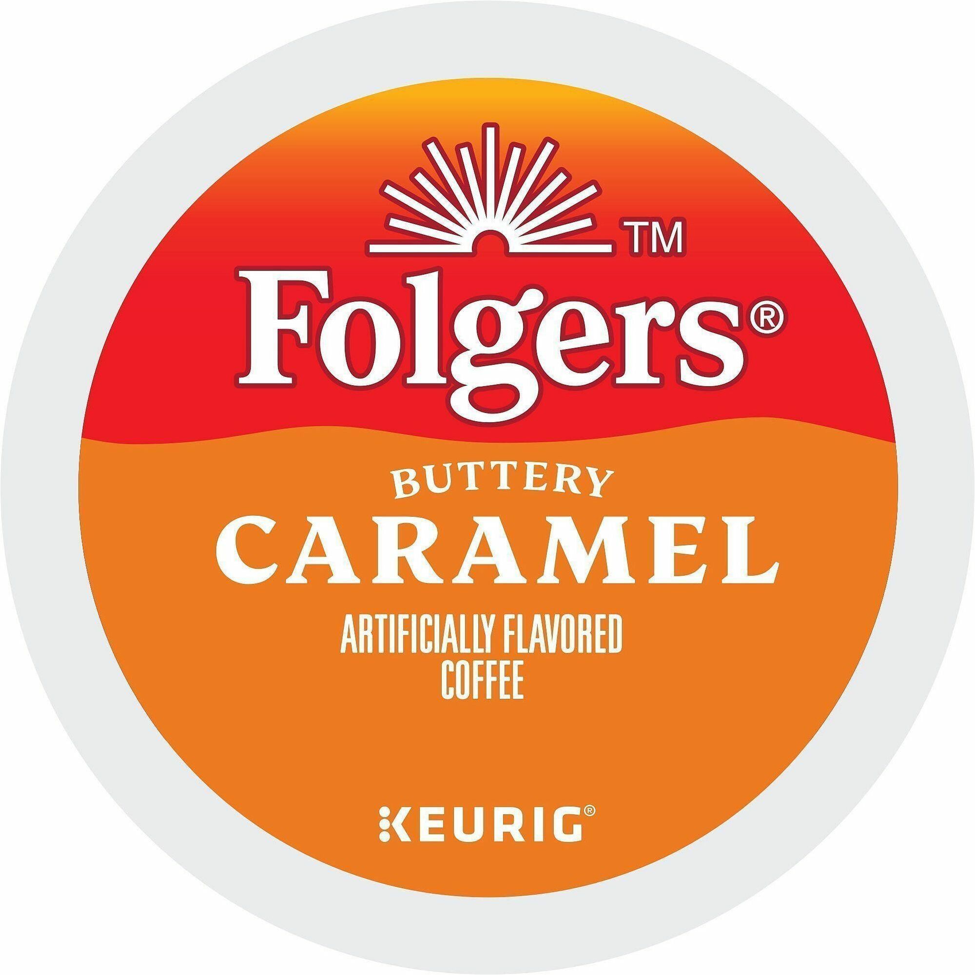 Folgers&reg; K-Cup Buttery Caramel Coffee