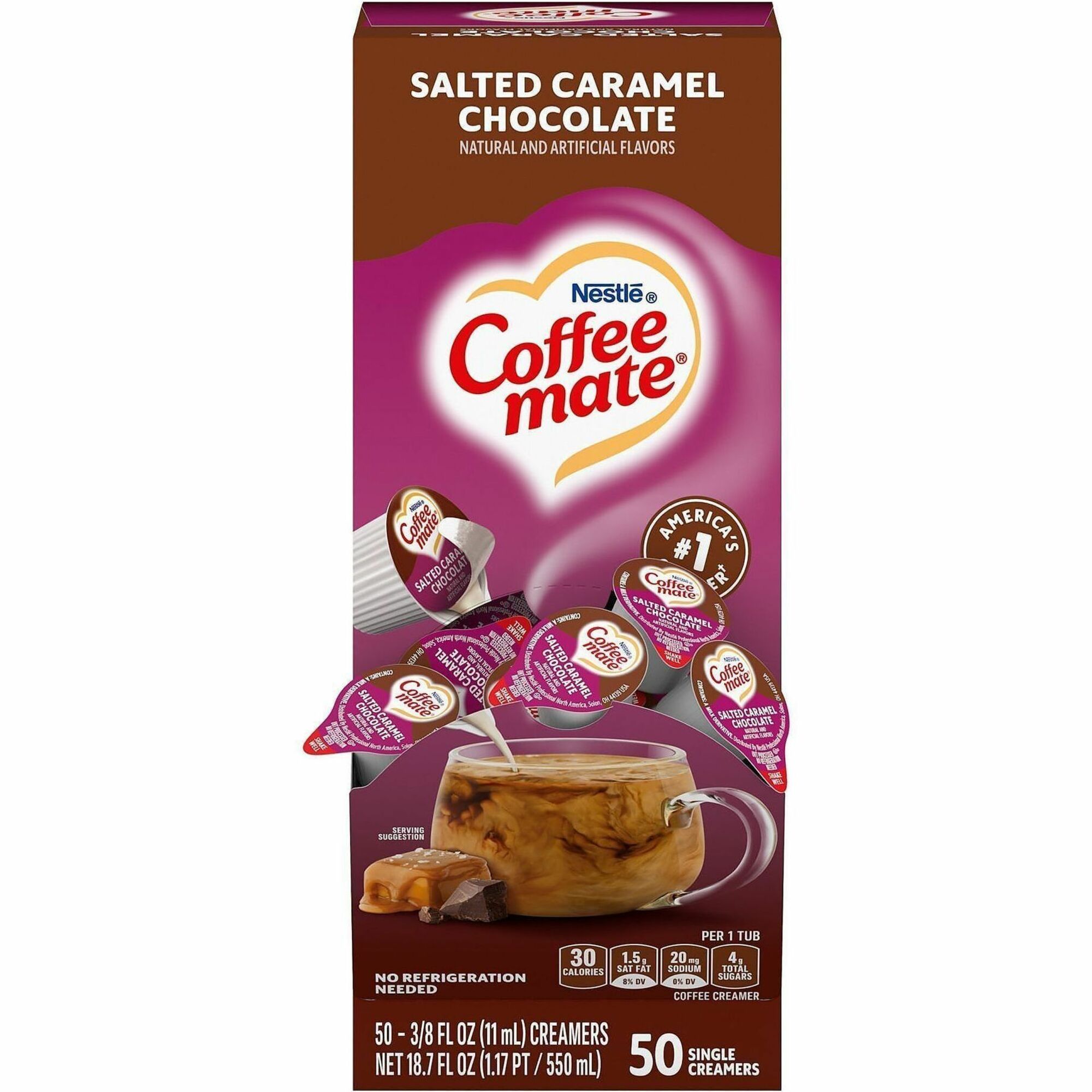 Coffee mate Salted Caramel Choc. Creamers