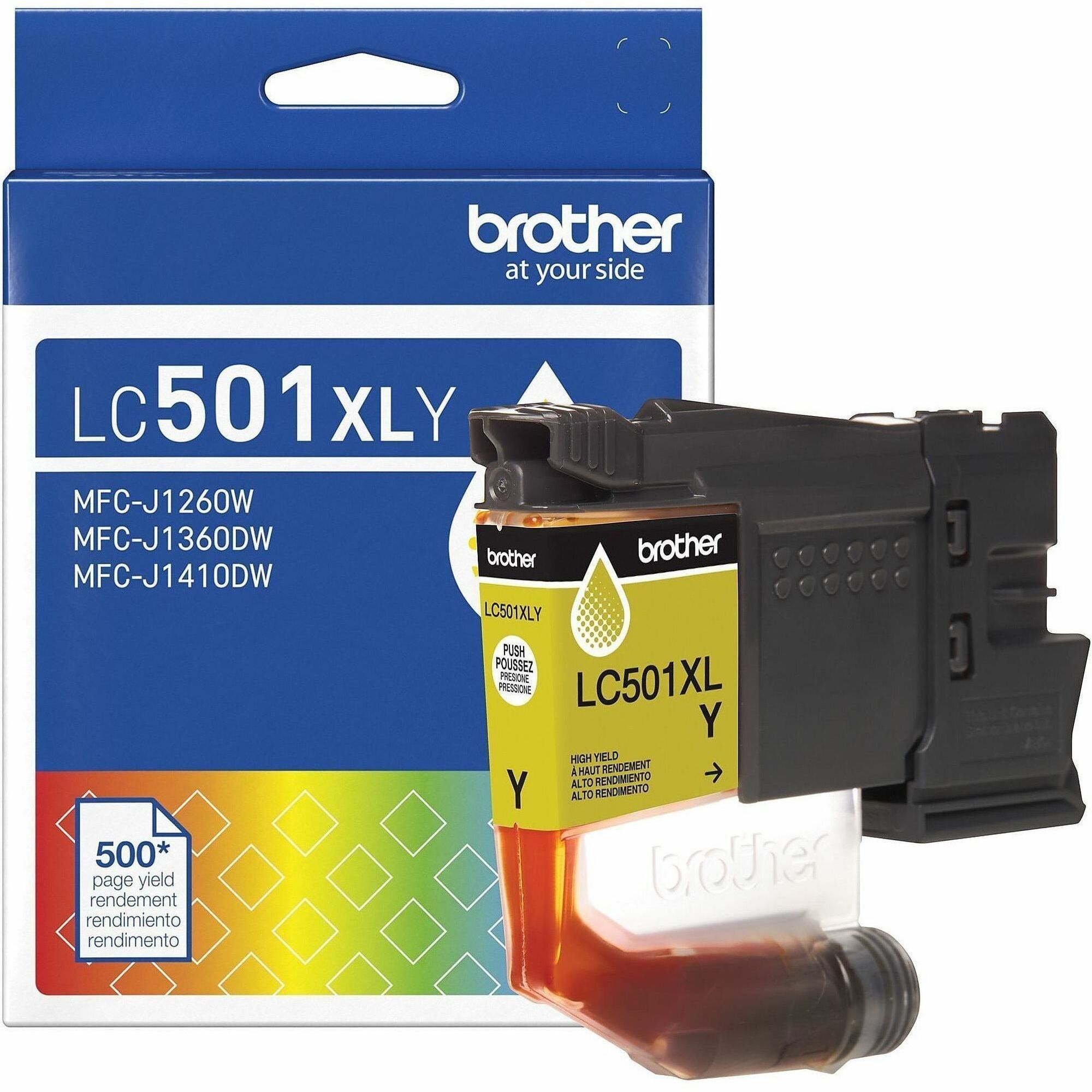 Brother Original High (XL) Yield Inkjet Ink Cartridge - Yellow - 1 Each