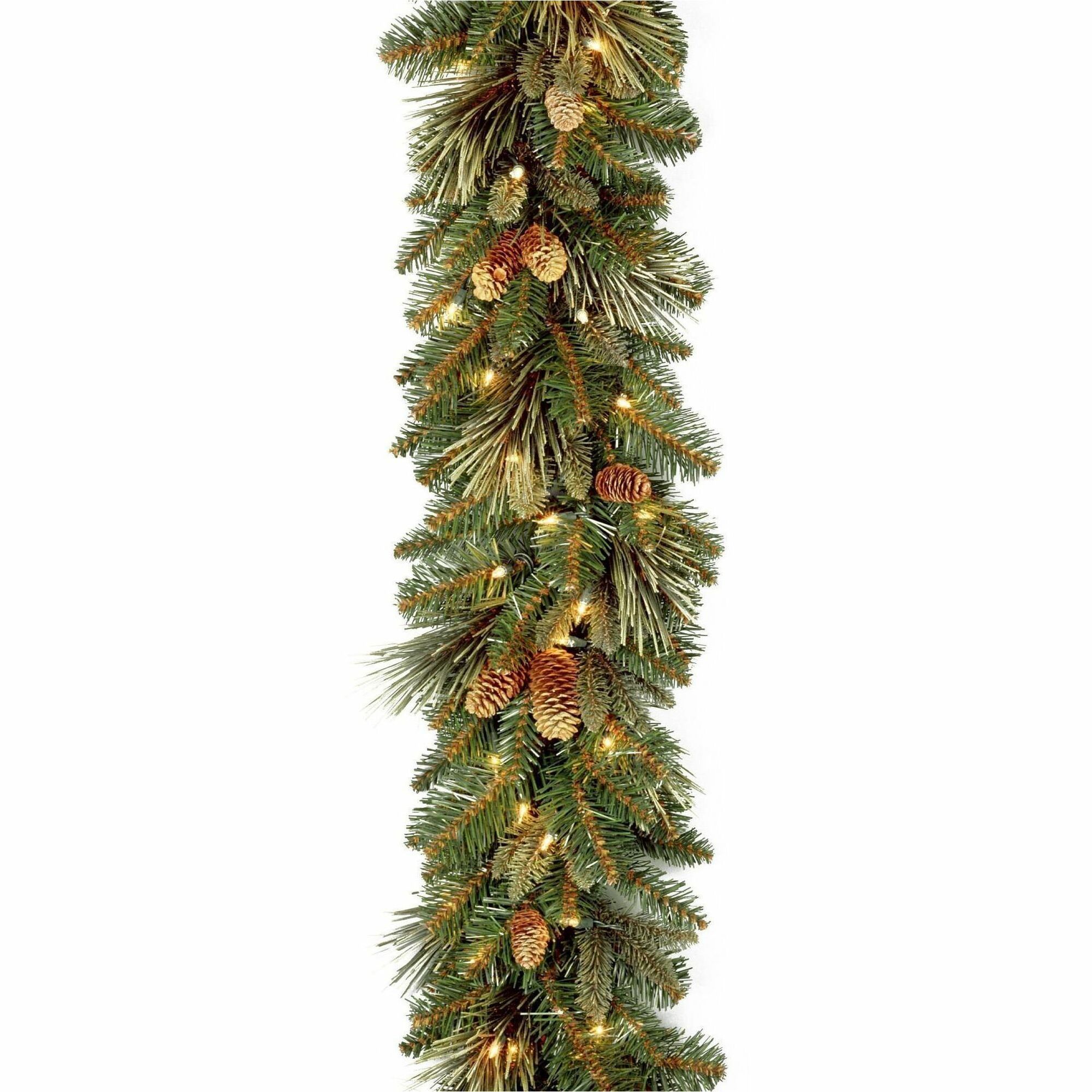 National Tree Carolina Pine Decorative Garland - Green