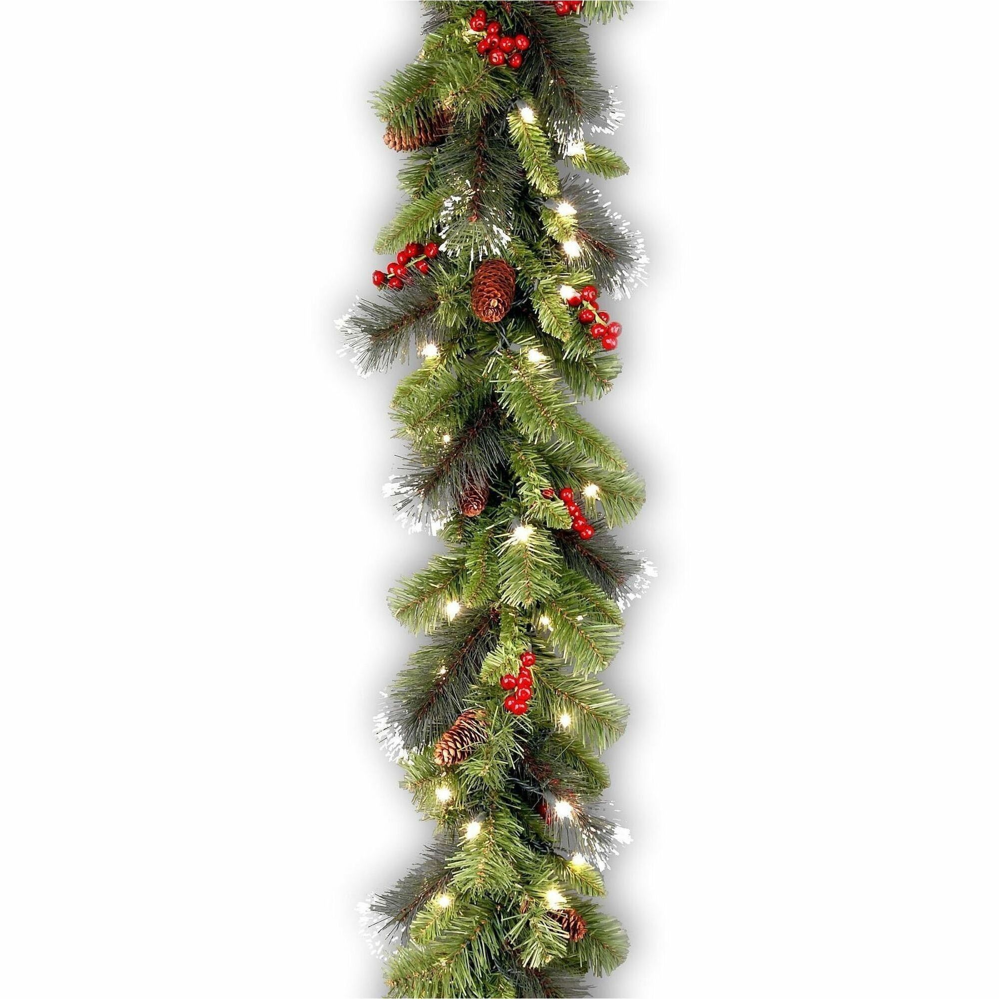 National Tree Crestwood Spruce Decorative Garland - Green