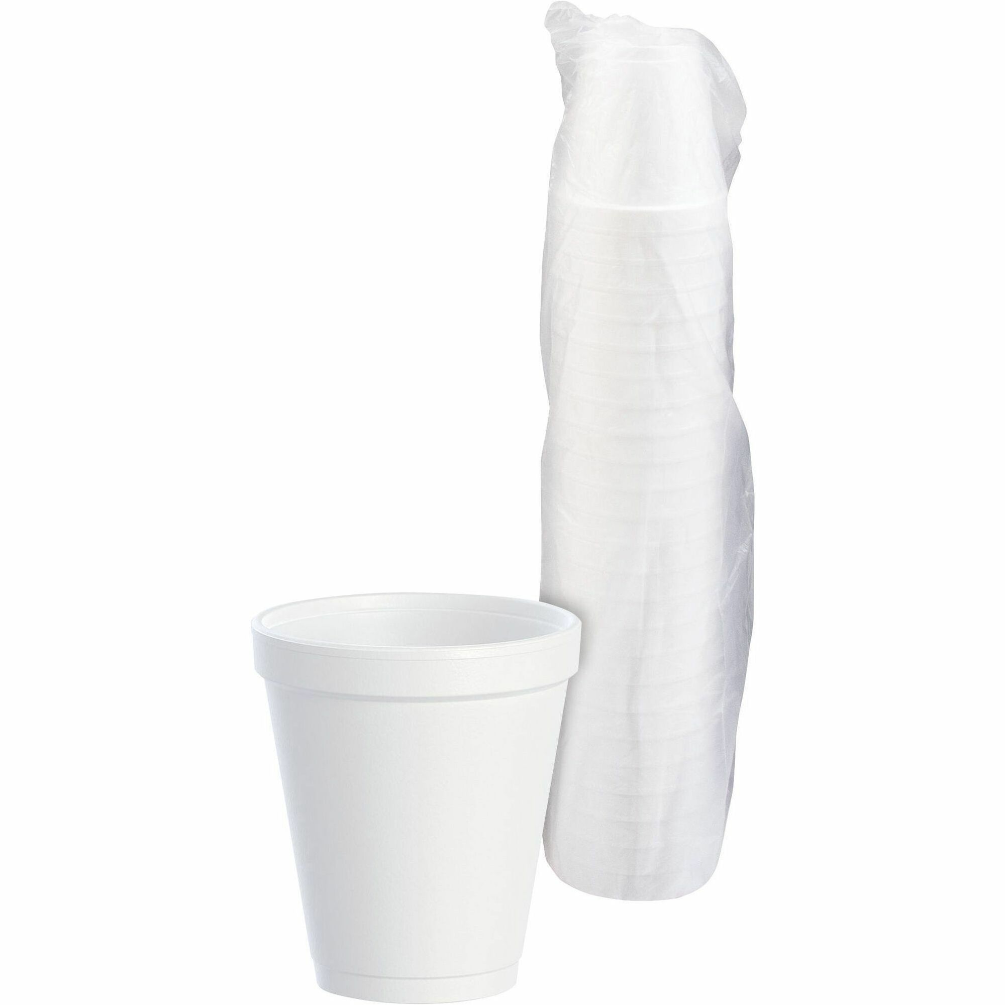 Dart J Cup 8 oz Insulated Foam Cups