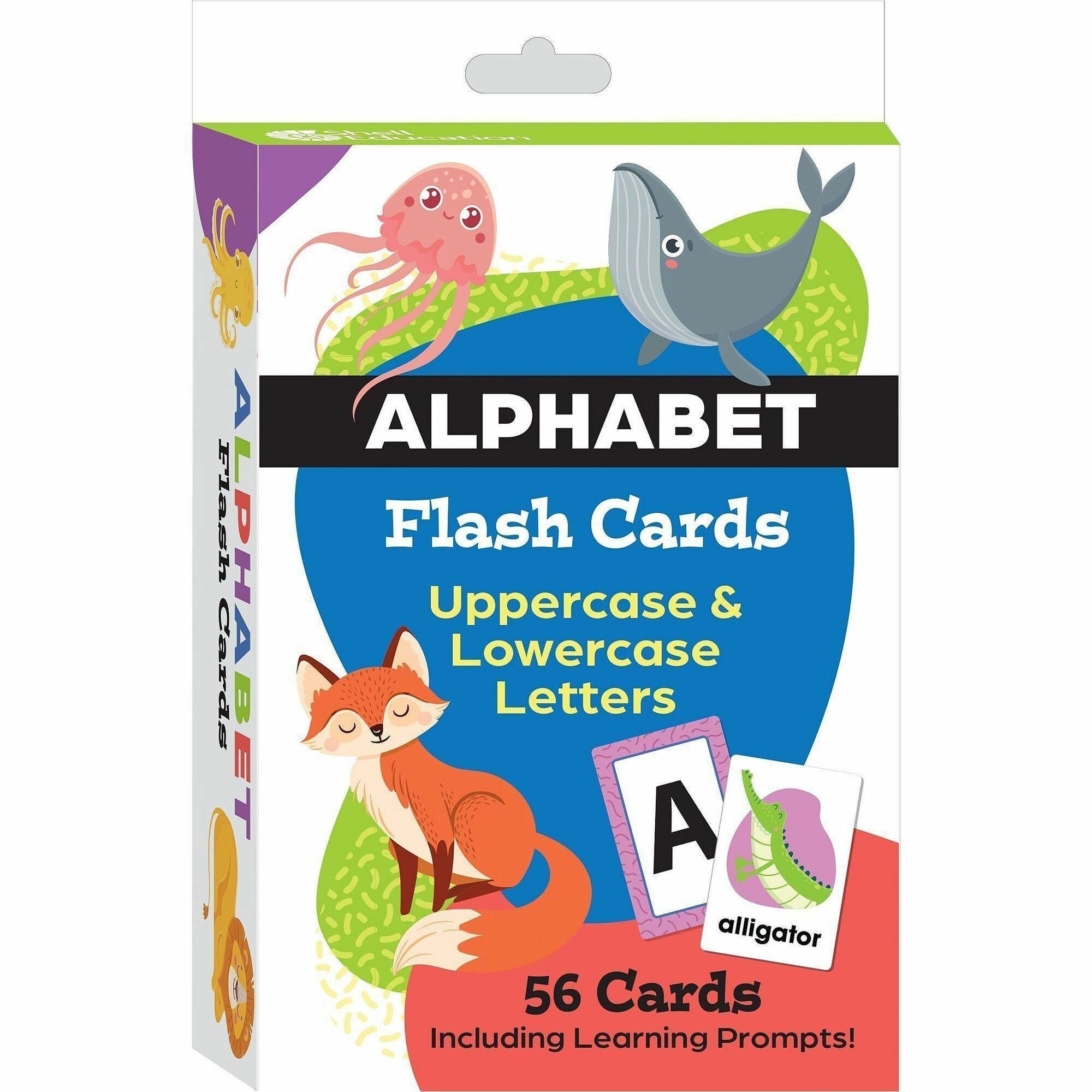 Shell Education Alphabet Flash Cards
