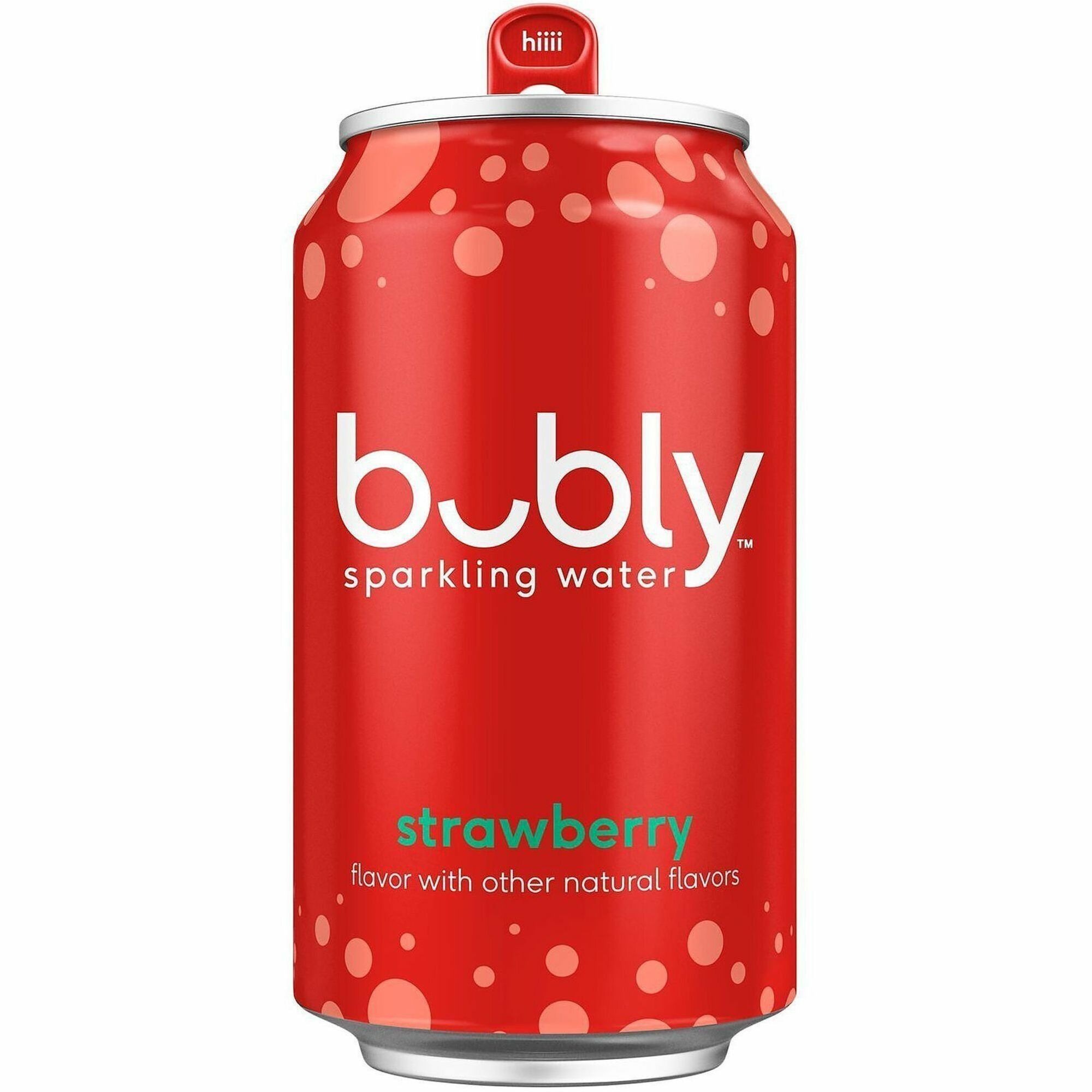 bubly Strawberry Flavored Sparkling Water