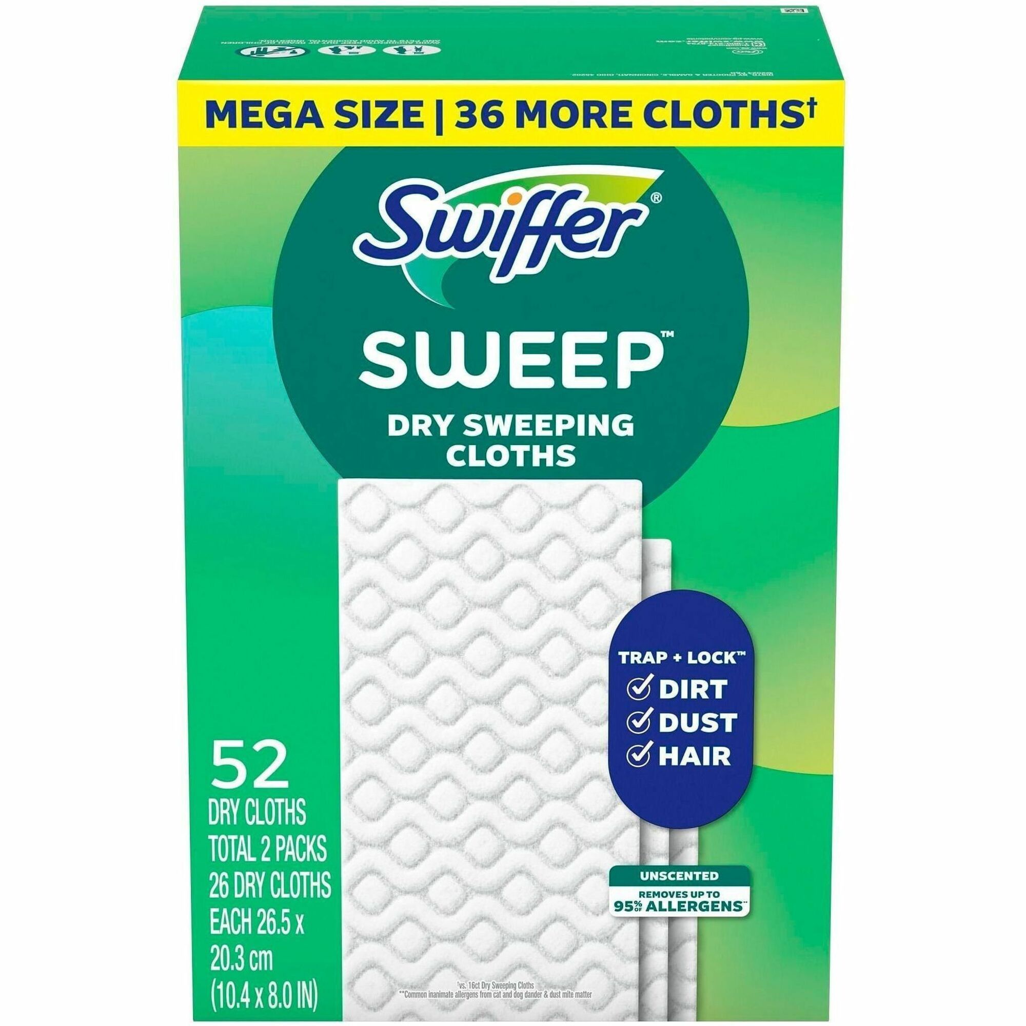 Swiffer Sweeper Dry Cloths Refill