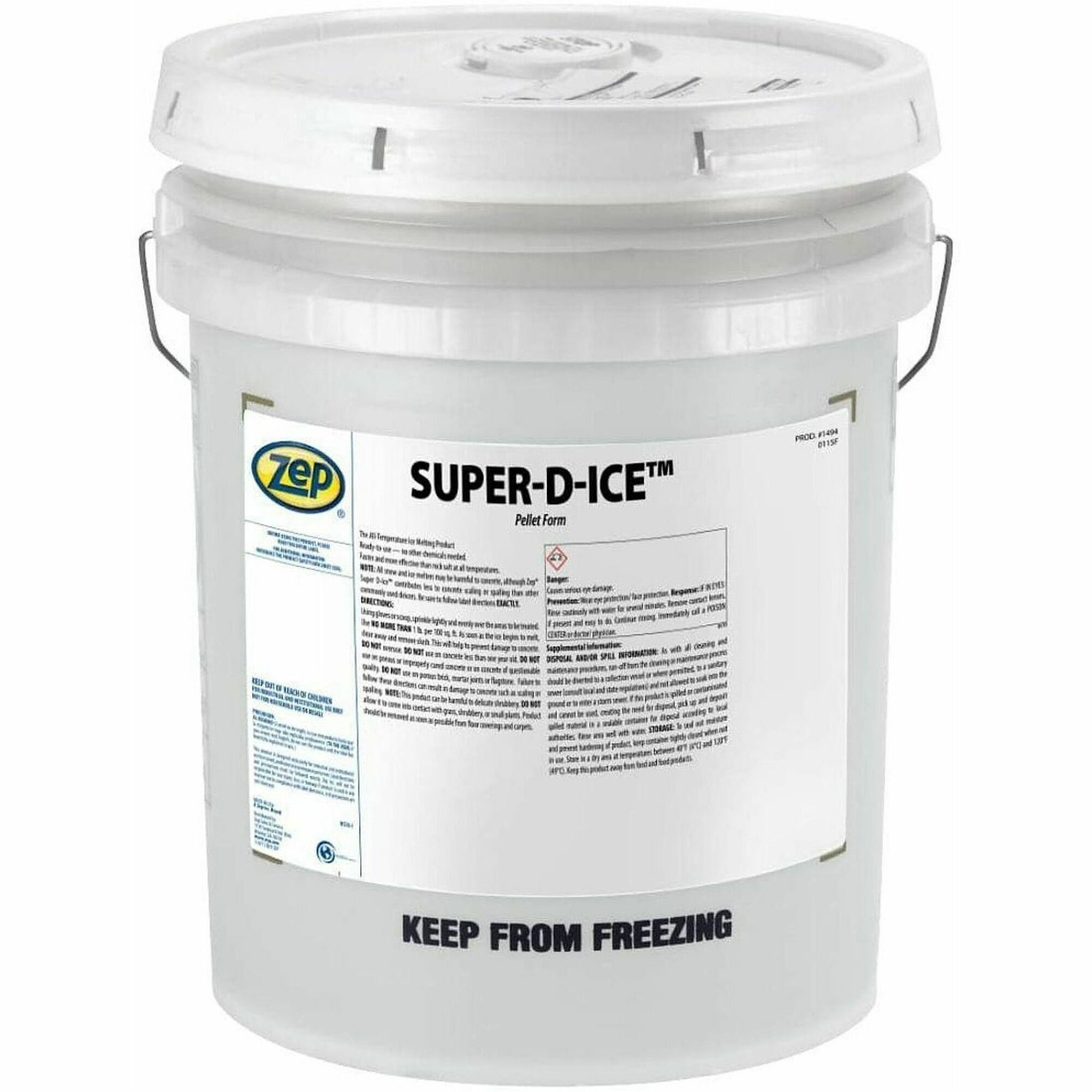Zep Commercial Super D-Ice All-Temperature Ice Melt