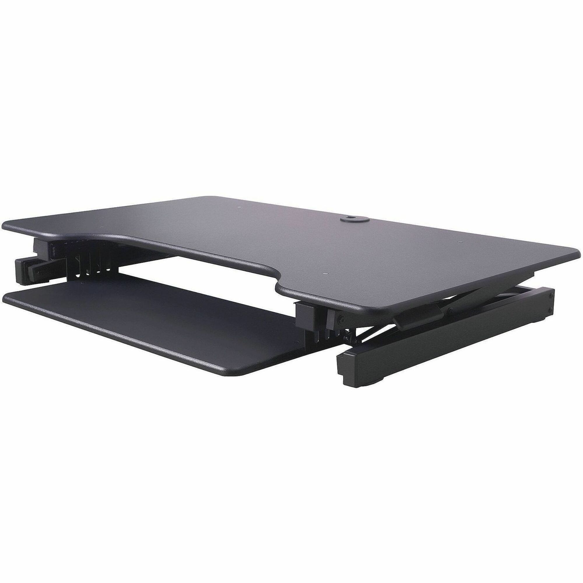 Rocelco DADRB-40-ACUSB Sit-to-Standing Desk Riser and Converter