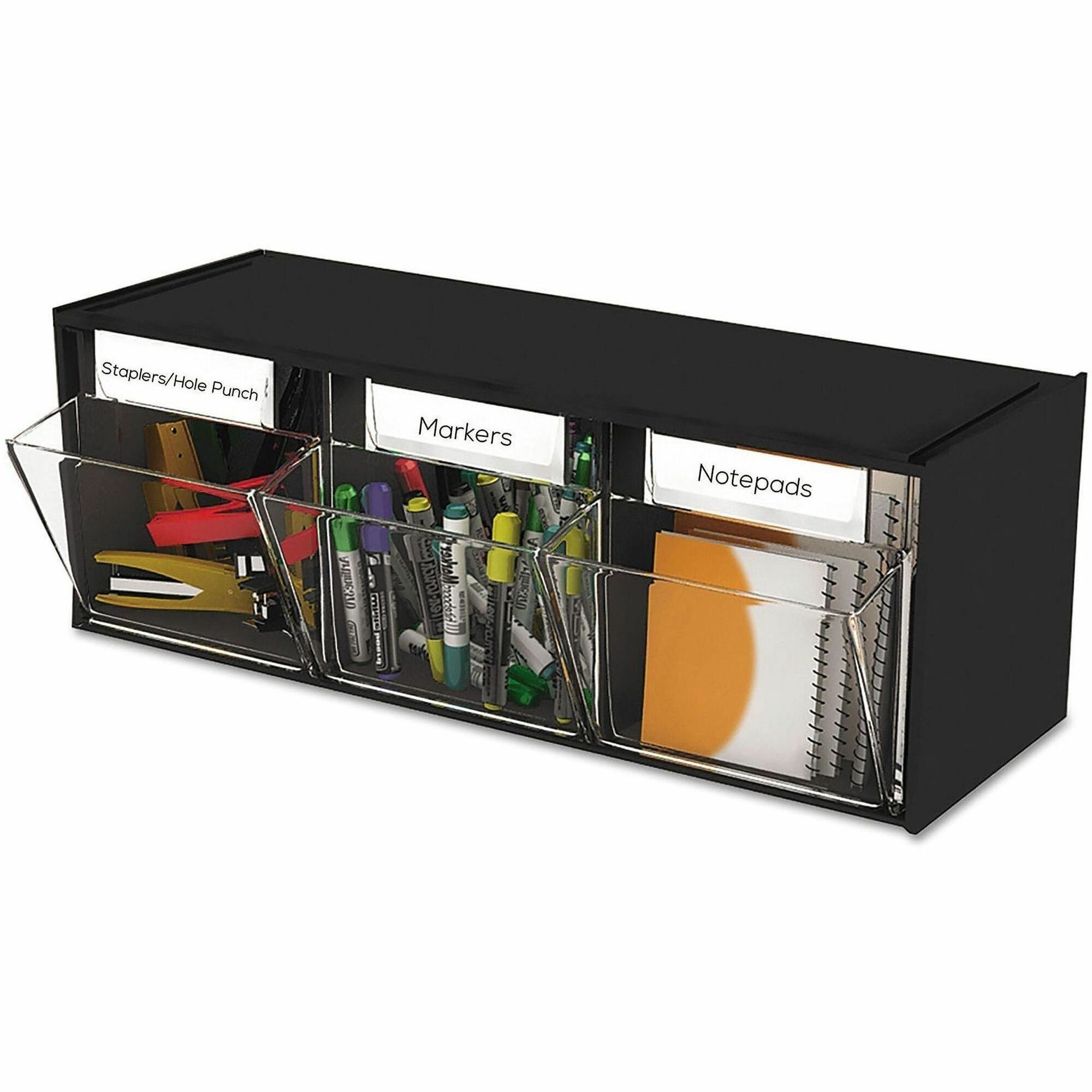 Deflecto Modular Tilt Bin Storage System