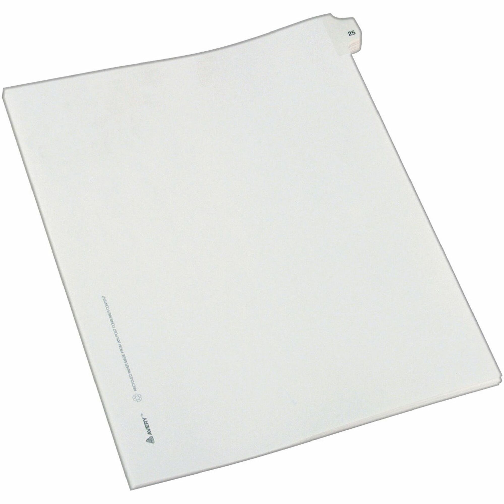 Avery&reg; Alllstate Style Individual Legal Dividers