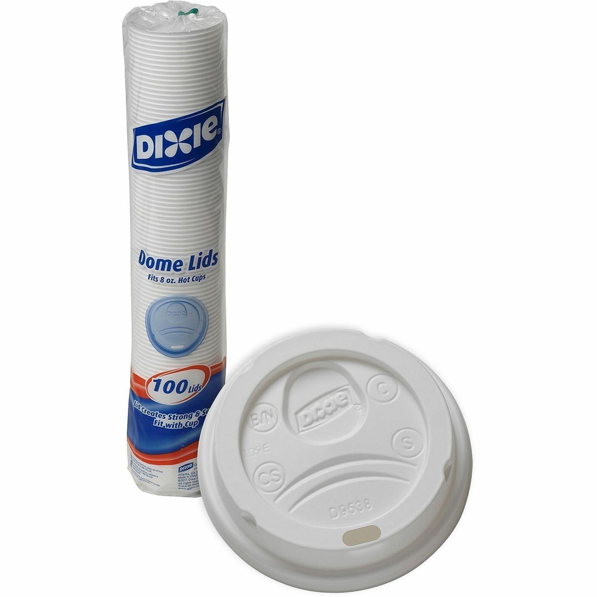 Dixie Small Hot Cup Lids by GP Pro