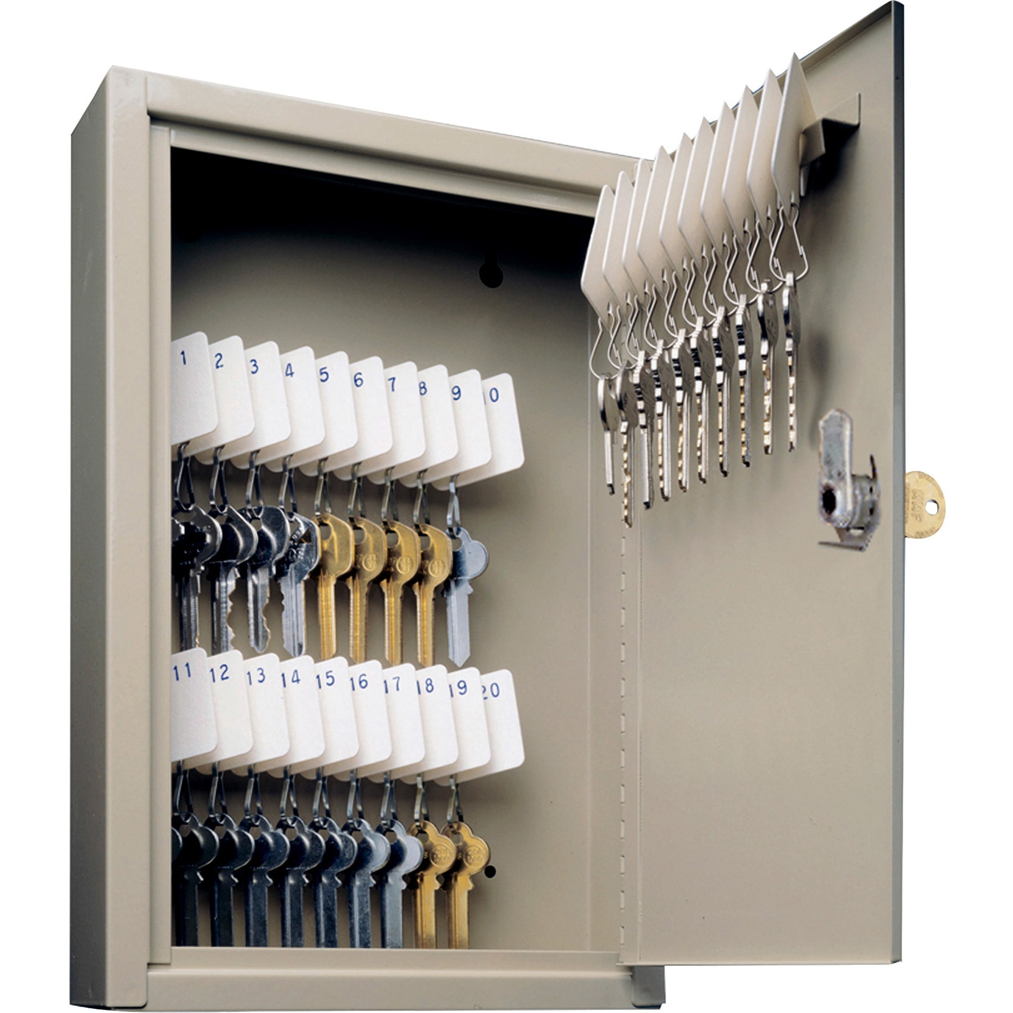 Mmf201903003 Steelmaster Key Cabinet 30 Key Capacity Office