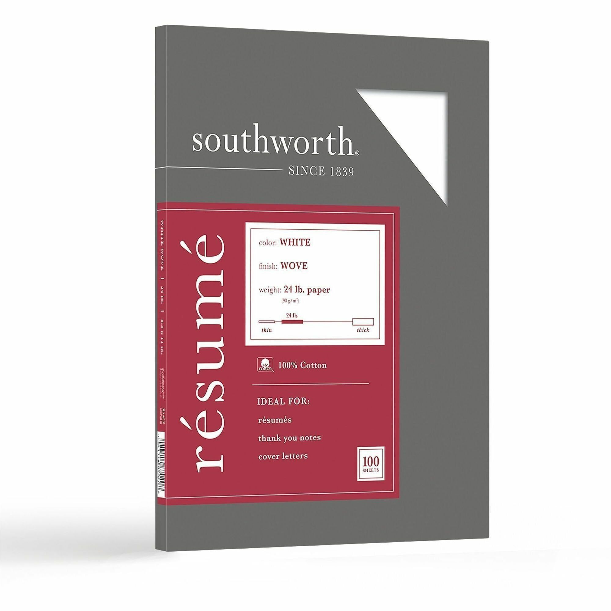Southworth 100% Cotton Resume Paper