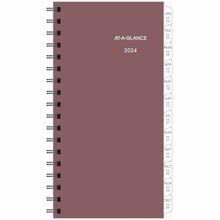 2024 Weekly & Monthly Planner Refill, 3-3/4 x 6-3/4, January