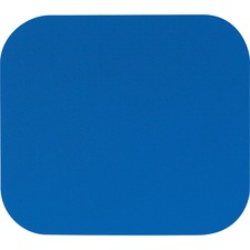 Fellowes Mouse Pad - Blue - 0.13" x 9" x 8" Dimension - Blue - Rubber - Scratch Resistant - 1 Pack
