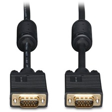 Eaton Tripp Lite Series VGA High-Resolution RGB Coaxial Cable (HD15 M/M), 6 ft. (1.83 m) - (HD15 M/M) 6-ft.