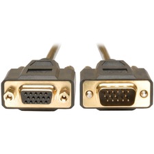 Eaton Tripp Lite Series VGA Monitor Extension Cable, 640x480 (HD15 M/F), 10 ft. (3.05 m) - HD-15 Male - HD-15 Female - 10ft
