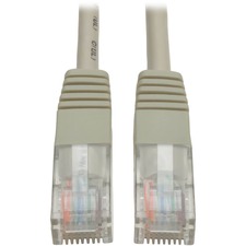Tripp Lite Patch Cable, CAT5e, 50ft, Gray