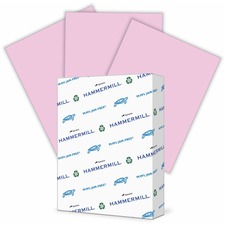Hammermill Colors Recycled Copy Paper - Lilac - Letter - 8 1/2" x 11" - 20 lb Basis Weight - Smooth - 500 / Ream - Sustainable Forestry Initiative (SFI) - Archival-safe, Acid-free, Jam-free - Lilac