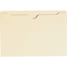 Smead Legal Recycled File Jacket - 8 1/2" x 14" - Manila - Manila - 10% Recycled - 1 / Each