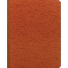 Smead Premium Pressboard Letter Recycled Fastener Folder - 3" Folder Capacity - 8 1/2" x 11" - 3" Expansion - 1 Fastener(s) - Pressboard - Red - 100% Recycled - 1 Each