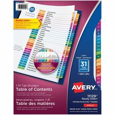 Avery AVE11129 Index Divider