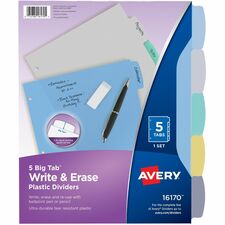 Avery AVE16170 Tab Divider