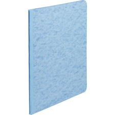 ACCO Letter Recycled Report Cover - 3" Folder Capacity - 8 1/2" x 11" - Pressboard, Tyvek - Light Blue - 30% Recycled - 1 Each
