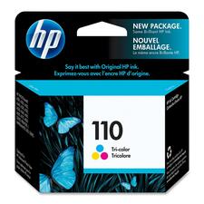 HP 110 Original Ink Cartridge - Single Pack - Inkjet - Cyan, Magenta, Yellow - 1 Each