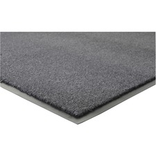 Genuine Joe Silver Series Indoor Walk-Off Mats - Warehouse, Indoor - 72" Length x 48" Width - Vinyl - Salt Pepper - 1Each