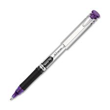 Pentel Gel Ink Pen - 0.7 mm Pen Point Size - Violet Gel-based Ink - 12 / Box