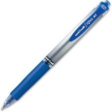 uniball&trade; SigNo RT Gel Ink Pens - Medium Pen Point - 0.7 mm Pen Point Size - Refillable - Retractable - Blue Gel-based Ink - 1 Each
