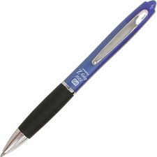 Zebra Pen Z-Grip MAX Gel Retractable Pens - Medium Pen Point - 0.7 mm Pen Point Size - Retractable - Blue Gel-based Ink - Blue Barrel - 1 Each
