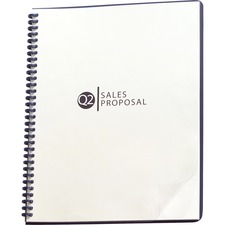 Swingline GBC Clear View® Pres Covers - For Letter 8 1/2" x 11" Sheet - Clear - Polypropylene - 25 / Pack