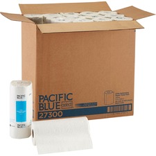 Pacific Blue Select Paper Towel Rolls by GP Pro - 2 Ply - 11" x 8.80" - 100 Sheets/Roll - 4.80" Roll Diameter - 1.63" Core - White - Paper - 30 Rolls Per Carton - 1 Carton