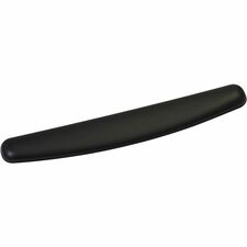 3M Gel Wrist Rest - 0.75" x 18" x 2.50" Dimension - Black - 1 Pack