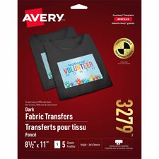 Avery AVE03279 Iron-on Transfer Paper