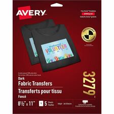 Avery AVE03279 Iron-on Transfer Paper